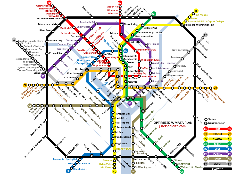 Washington Dc Metro Rail Map London Top Attractions Map